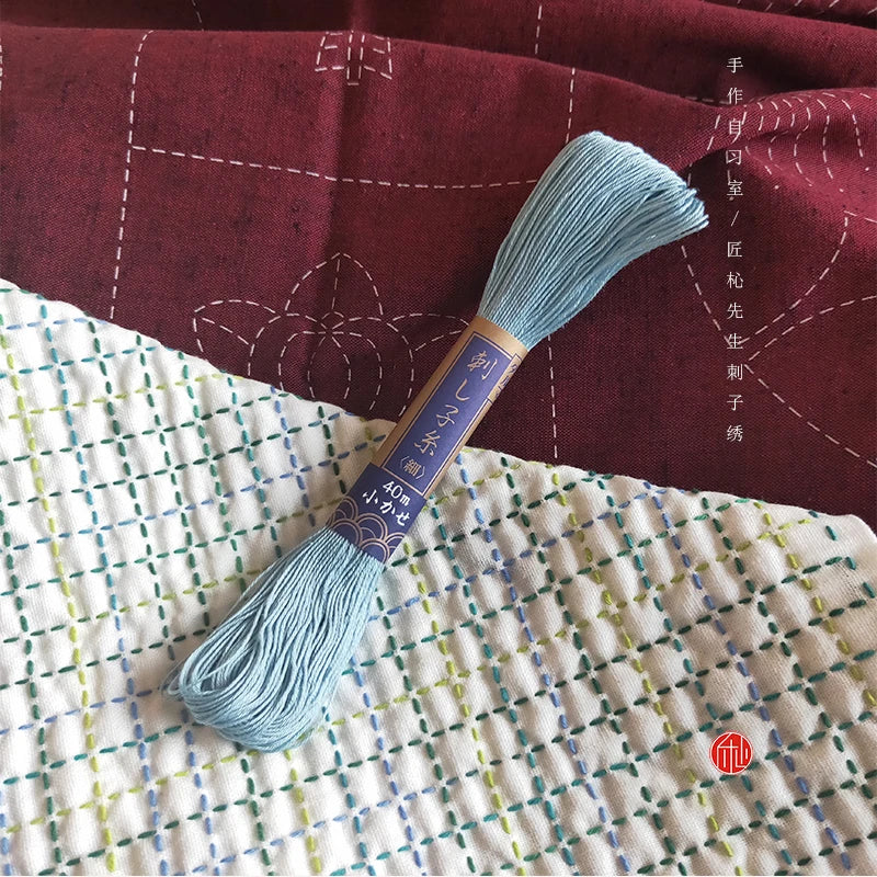Yokota 4-Strand Cotton Embroidery Thread 40m – 20 Colors