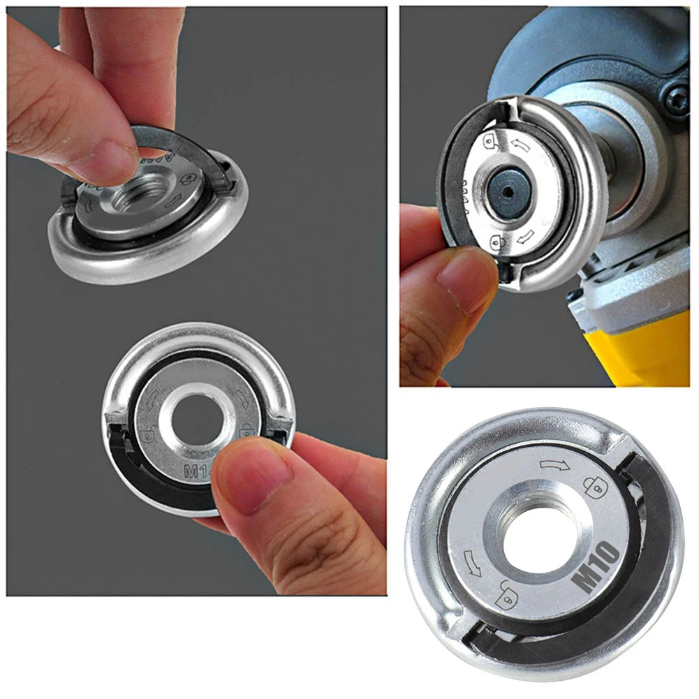 M10 Angle Grinder Self-Locking Quick-Release Pressure Plate