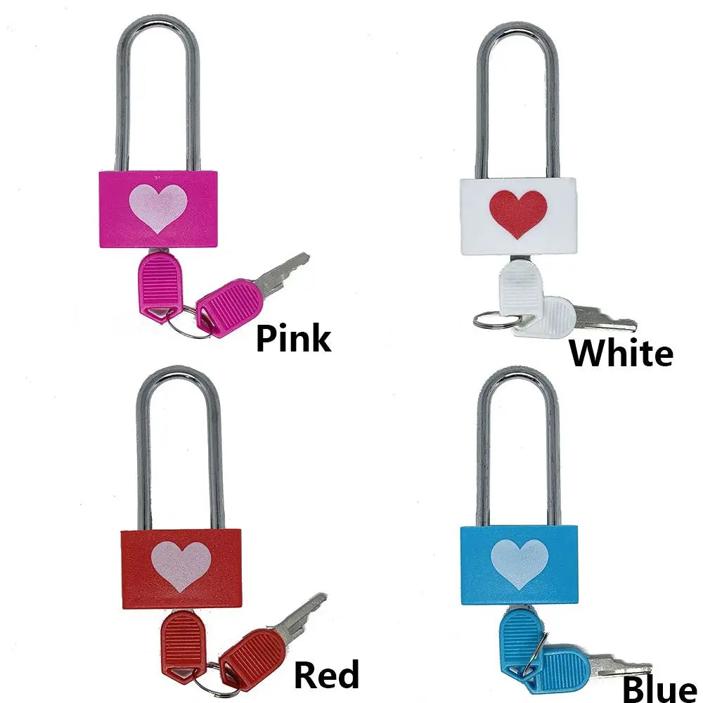 Minimalist Copper ABS Love Lock Couple Padlock – Keepsake