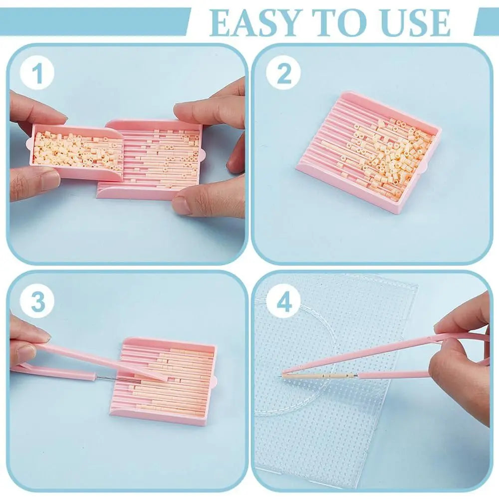 DIY Fuse Beads Tray Kit – Tweezer & Aligner Tool Set