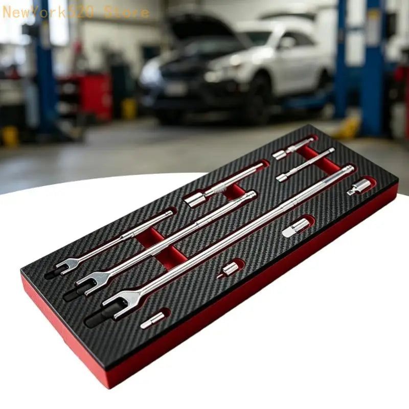 10PC F-Type Socket Breaker Bar Set | Ball Spring Drive Tool Kit