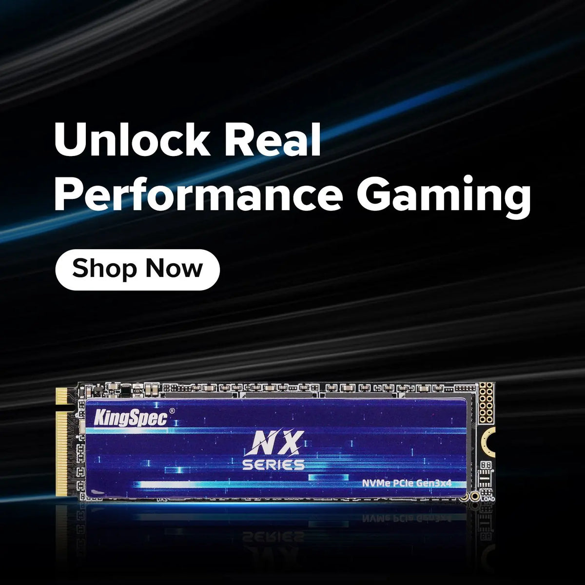 KingSpec M.2 NVMe SSD 256GB–2TB PCIe 3.0 2280 Internal Drive