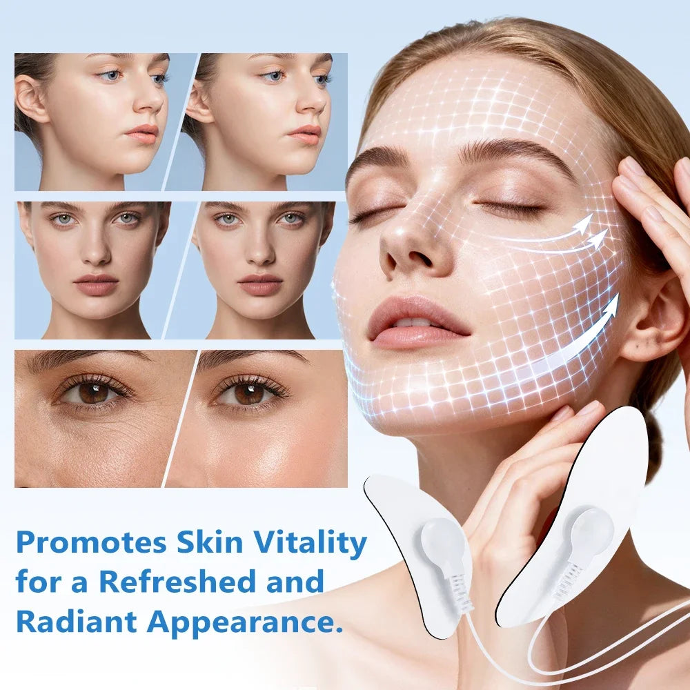 Hailicare EMS Face & Eye Beauty Device – 8 Modes 19 Levels
