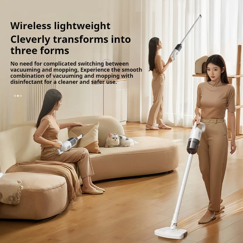 Minhuang 22000Pa Cordless Vacuum HEPA 2-in-1 Wet & Dry