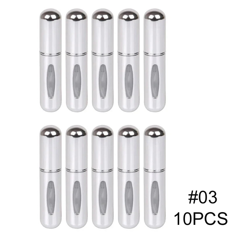 Mini Perfume Atomizer 5ml Refillable Travel Spray Bottle Set