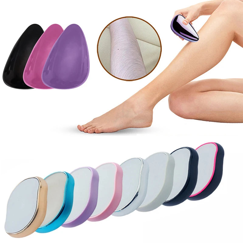 Crystal Glass Hair Remover – Nano Epilator for Smooth Skin