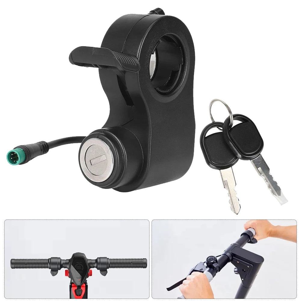 E-Scooter Ignition Lock & Throttle for Kukirin G2 Pro/Max