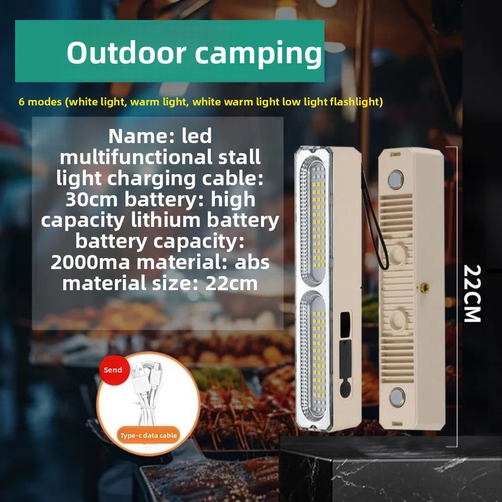 Ultra Bright LED Emergency Work Light | Magnetic Type-C Rechargeable