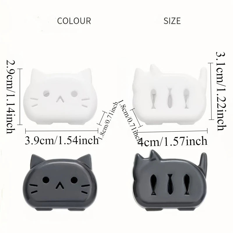 4-Pack Cartoon Toothbrush Head Covers – Portable Travel Caps