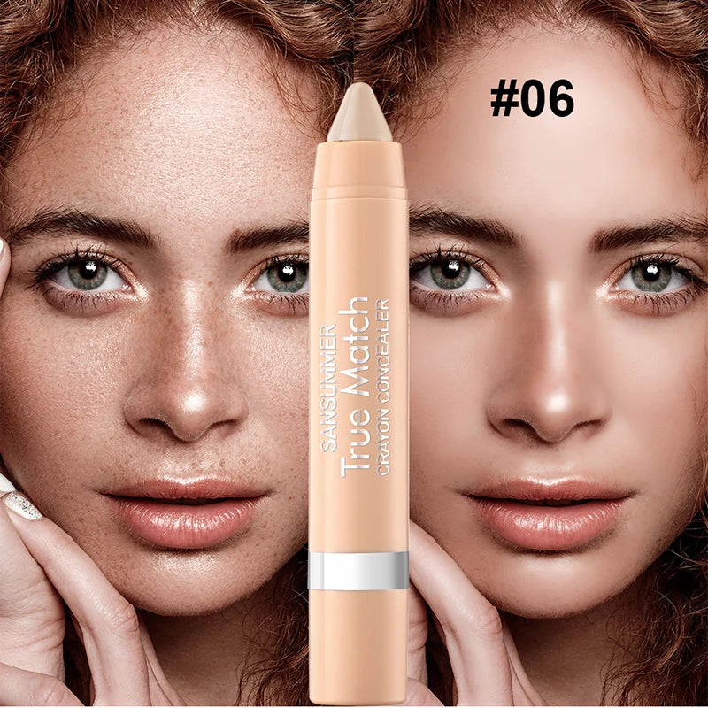 SANSUMMER Crayon Concealer – Waterproof Moisturizing Eye Concealer