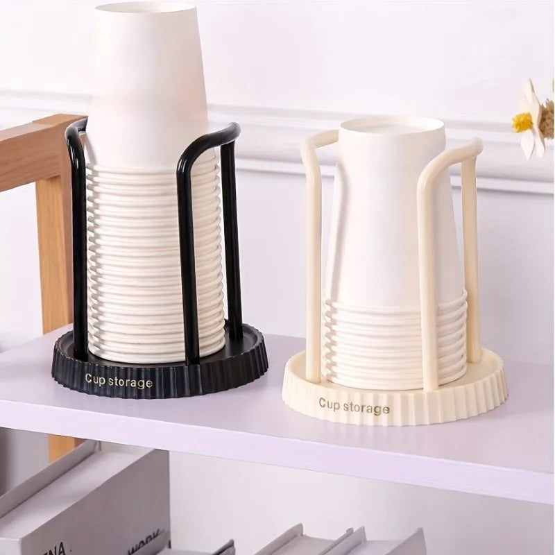 Multi-Functional Disposable Cup Dispenser & Holder Organizer