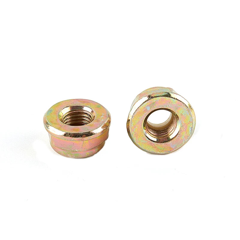 2-Pack M10x1.25 Reverse Screw Nut for Grass Trimmer Strimmer