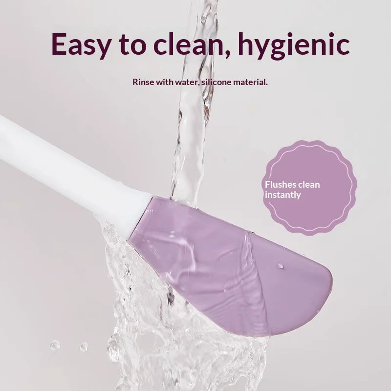Double-Ended Silicone Face Mask Brush & Cleansing Applicator