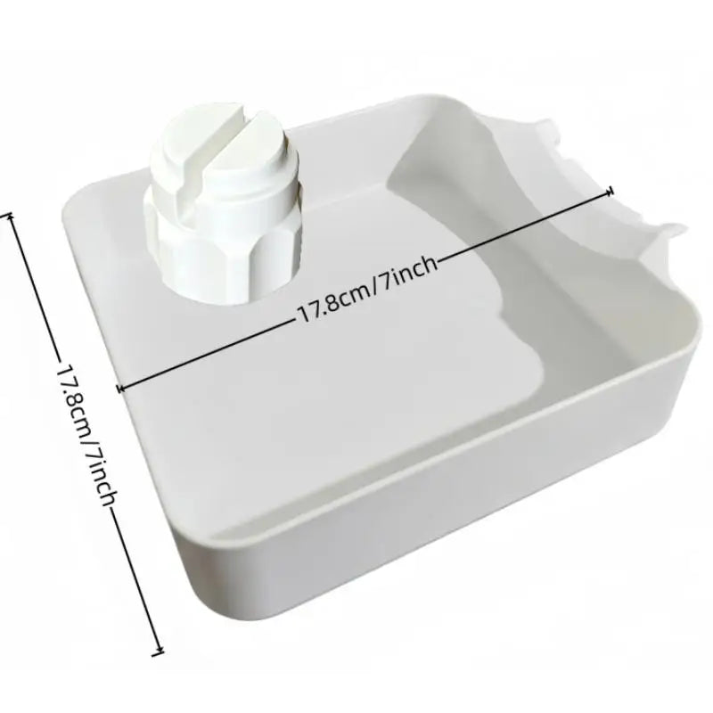 Washing Machine Drain Tray 3D Printed Anti-Slip Funnel Kit