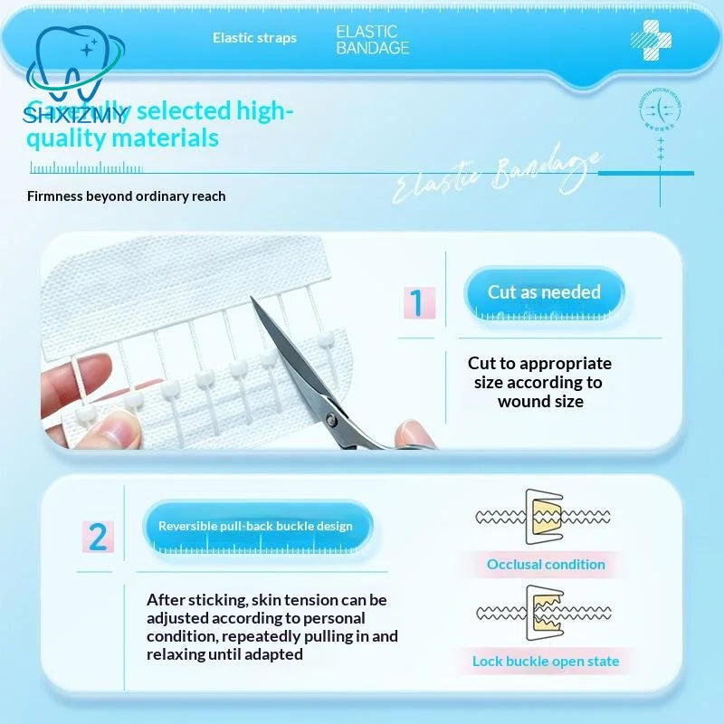 Suture-Free Wound Closure Strips | Zipper Bandage Patch