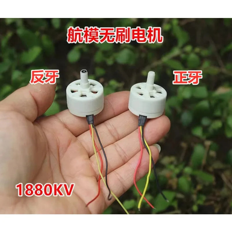 1880KV Mini 2515 Brushless Motor CW CCW for UAV Drone Models