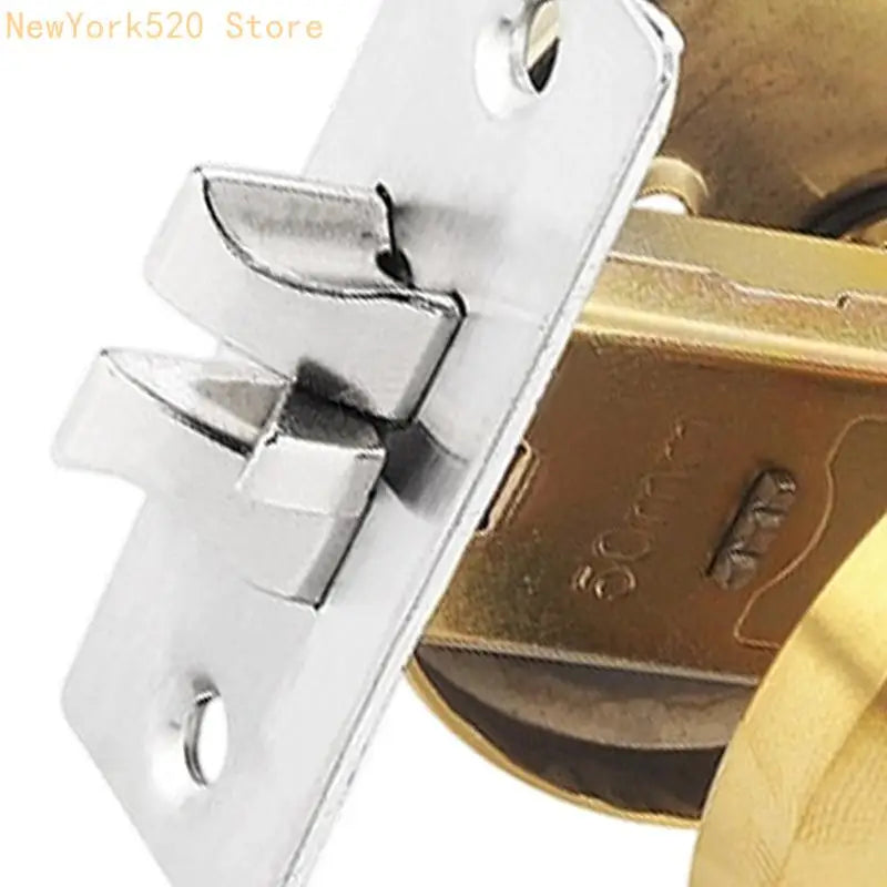 Round Recessed Sliding Door Lock Stainless Steel Pull Handle