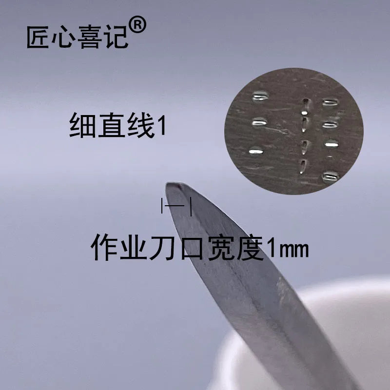Stainless Steel Engraving Chisel Straight Shank DIY Hand Tool