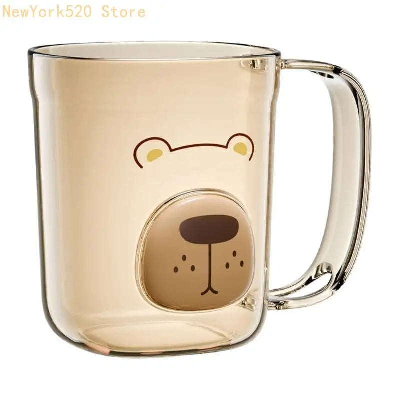 Unbreakable Plastic Toothbrush Rinsing Cup Bathroom Tumbler