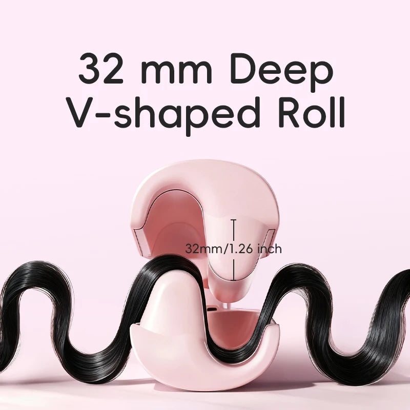 32mm Ceramic Ionic Curling Wand – Large Wave Hair Styler