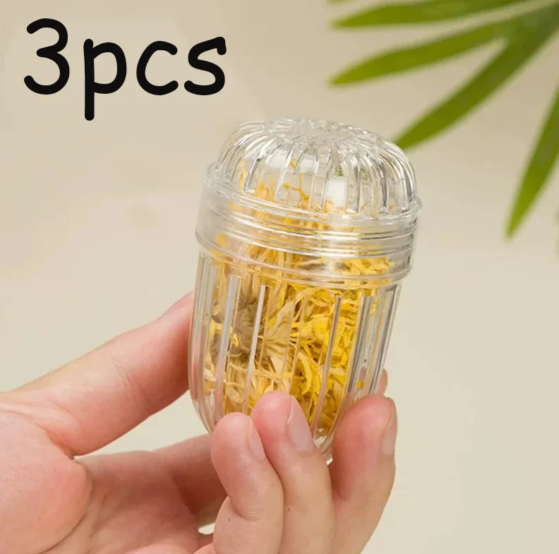 3/5pcs Reusable Flower Tea Infuser Strainer for Loose Leaf Tea