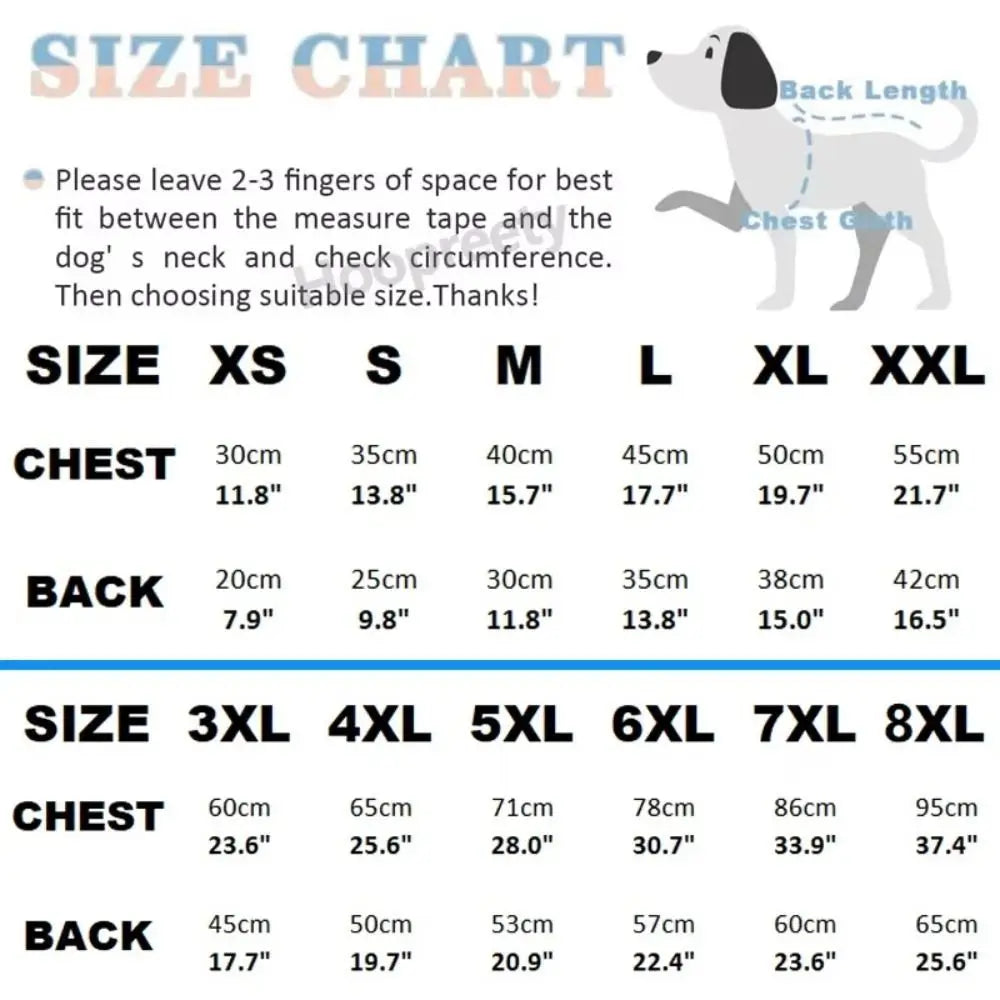 Winter Fleece Bear Pattern Dog Vest – XS to 9XL | Pet Sweater