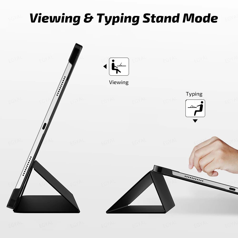 EGYAL iPad Pro 12.9 Case – Smart Cover & Pencil Holder