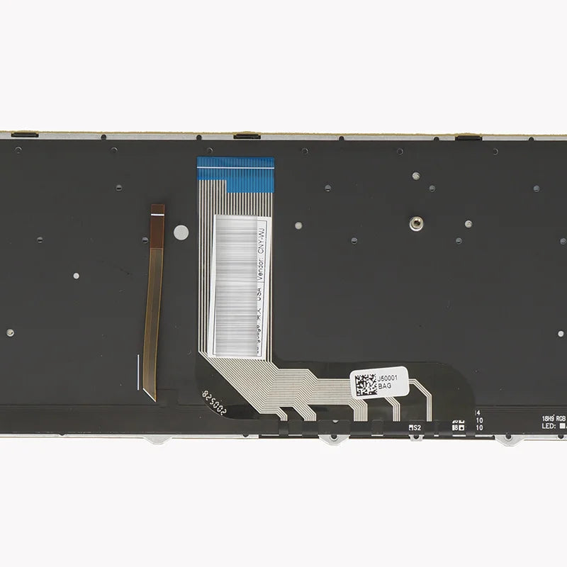 Zone RGB US Keyboard for Clevo Sager NP8770D2 NP8770F1 NP9670M