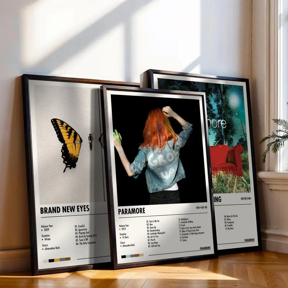 Paramore Album Cover Poster – Canvas Print Wall Art Decor