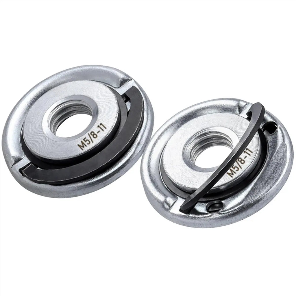 4-Pack Quick Change Angle Grinder Flange Lock Nuts 5/8-11