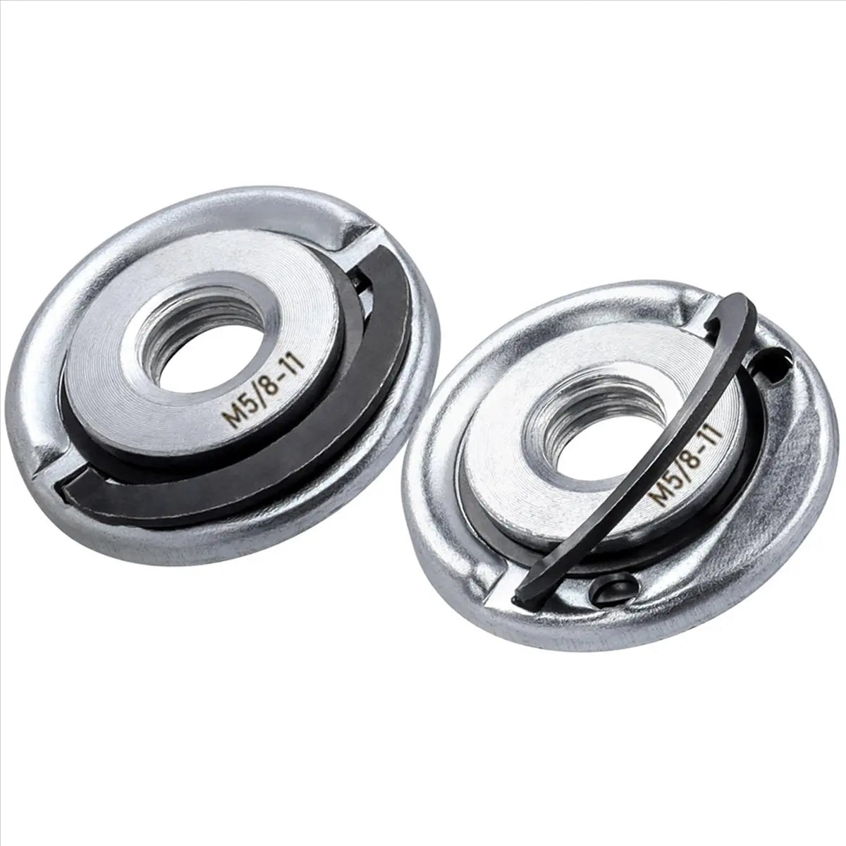4-Pack Quick Change Angle Grinder Flange Lock Nuts 5/8-11