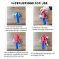 A01F-8X Adjustable Ball Valve Lockout Device 8-Pack – Red