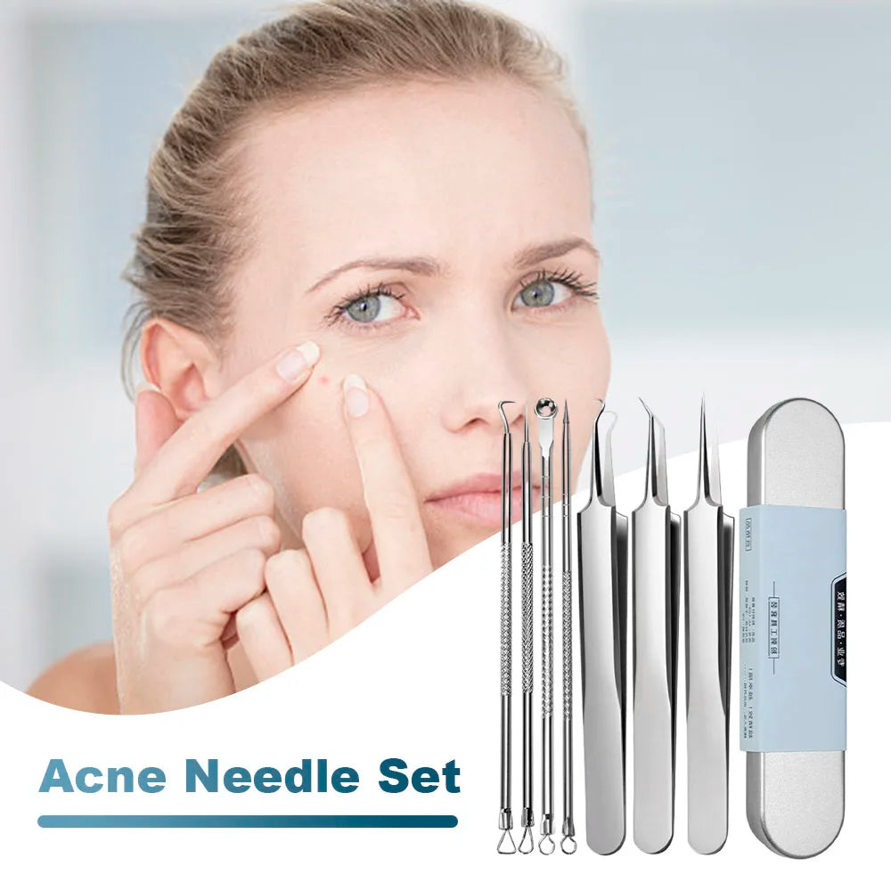 7-Piece Blackhead Removal Facial Cleansing Tool Kit