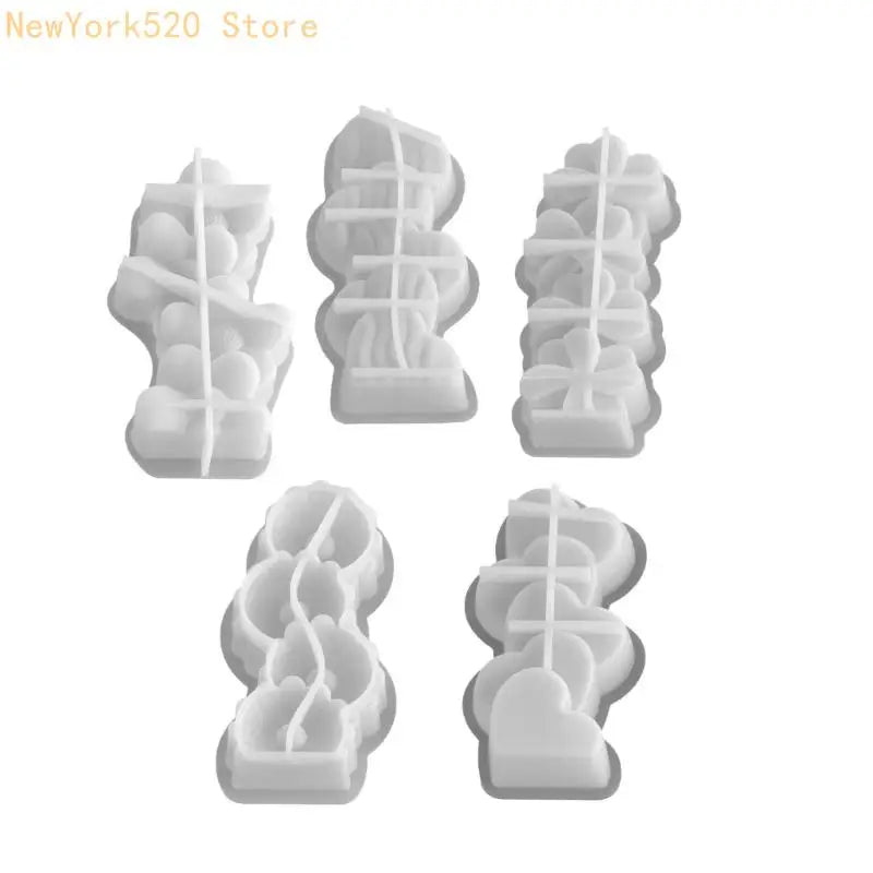 3D Stacking Flower Heart Silicone Mold – Epoxy Resin Crafts
