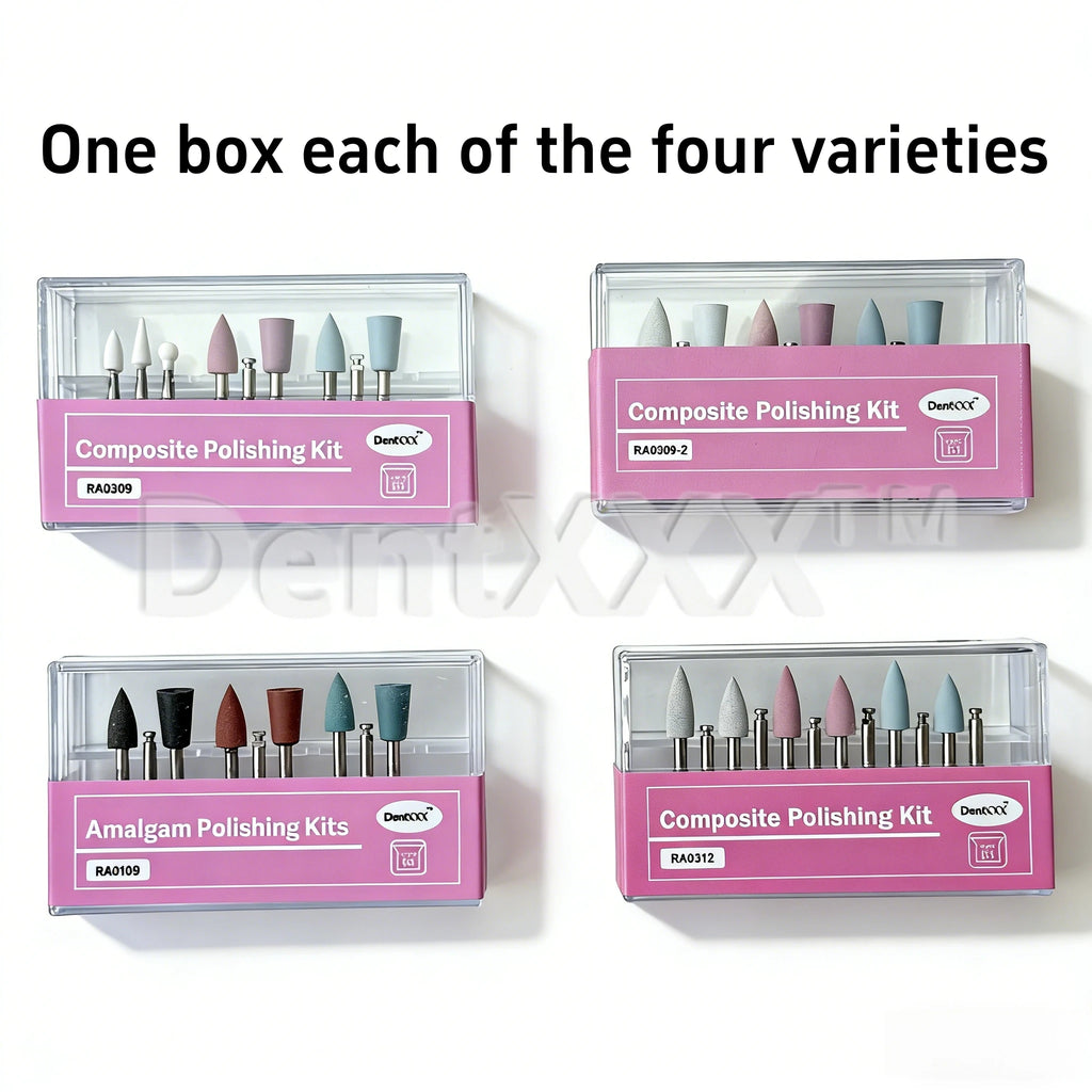 Composite Resin Polishing Kit – 3-Step Low-Speed Sanding Set