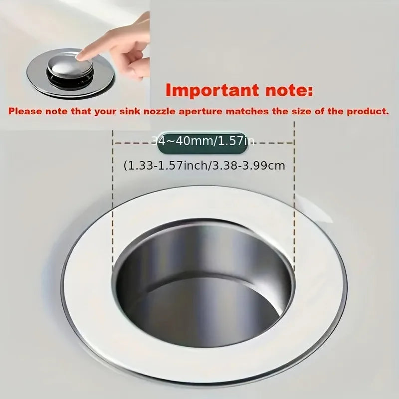 Hair Catcher Drain Filter Mesh – Bathroom & Kitchen Sink