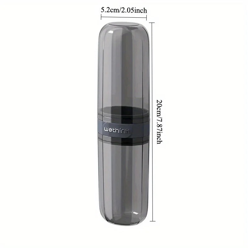 Travel Oral Care Kit – Portable Toothbrush & Mouthwash Cup