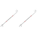 2-Pack 50" Collapsible Snake Grabber Tool – Stainless Steel