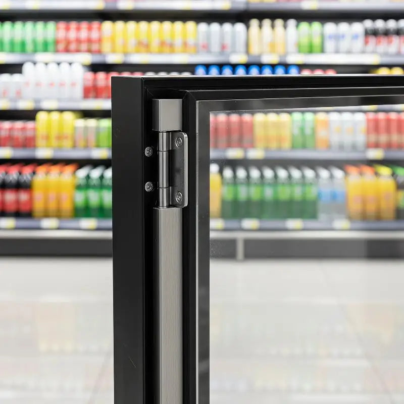 Automatic Pivot Refrigerator Door Hinge Spring Loaded Zinc Alloy