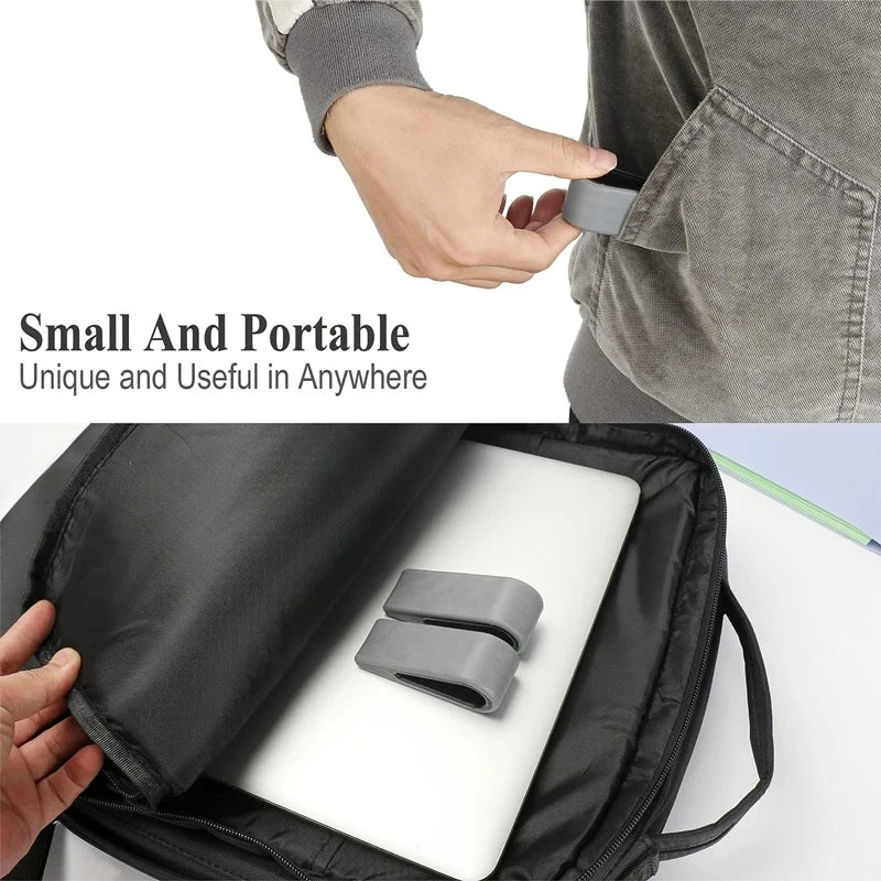 Laptop Stand Cooling Bracket with Cable Organizer | OUYUANSU