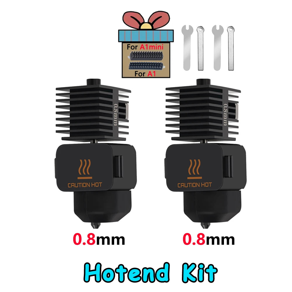 Sprouture Lab V2 Hotend & Steel Nozzle Kit – Bambu Lab A1 / A1 Mini