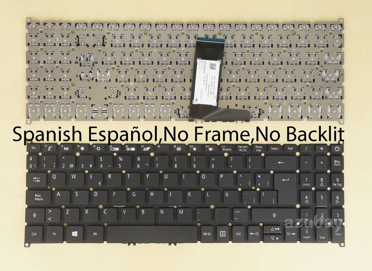 AZUBAY Keyboard for Acer Extensa EX215 – Multi-Language
