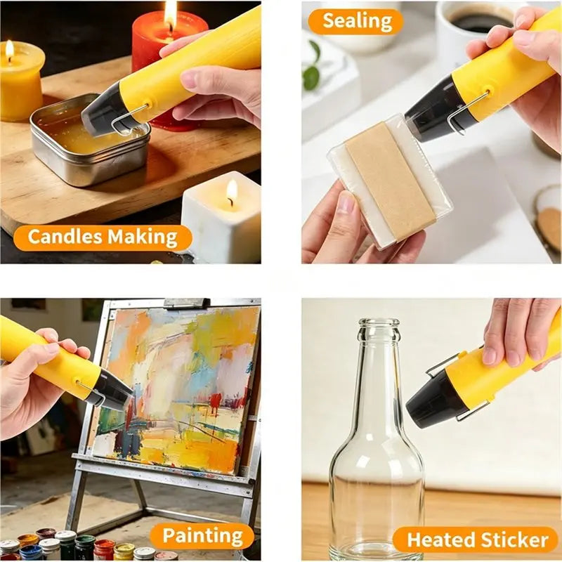 VIBE 350W Heat Gun for Crafting – Dual Temp & Long Power Cord