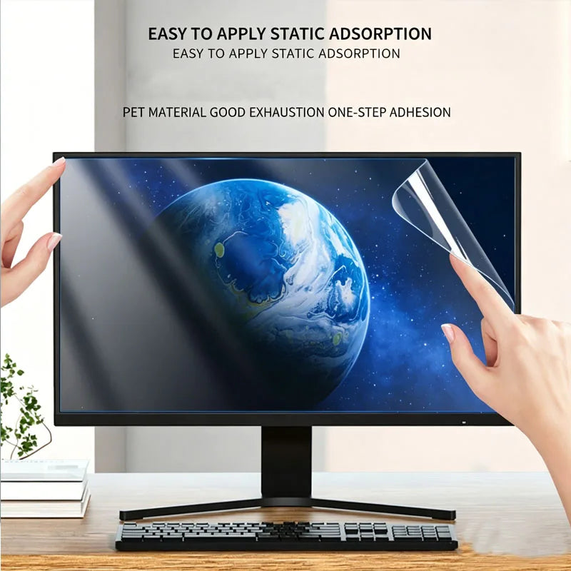 2-Pack HD Matte Anti-Glare Screen Protector Film 11"–24" Monitor