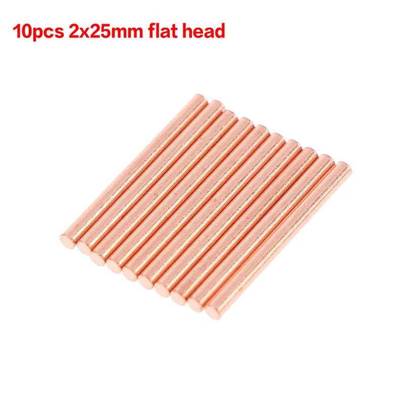 Purple Copper Spot Welder Electrode Tips for 18650 – 5/10 PCS