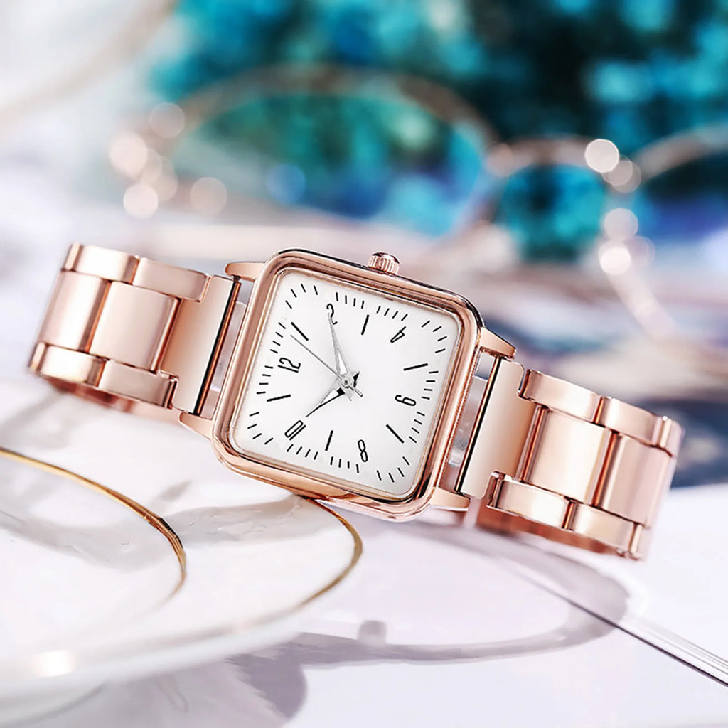 Unisex Luminous Quartz Watch – Casual Steel Band & Calendar
