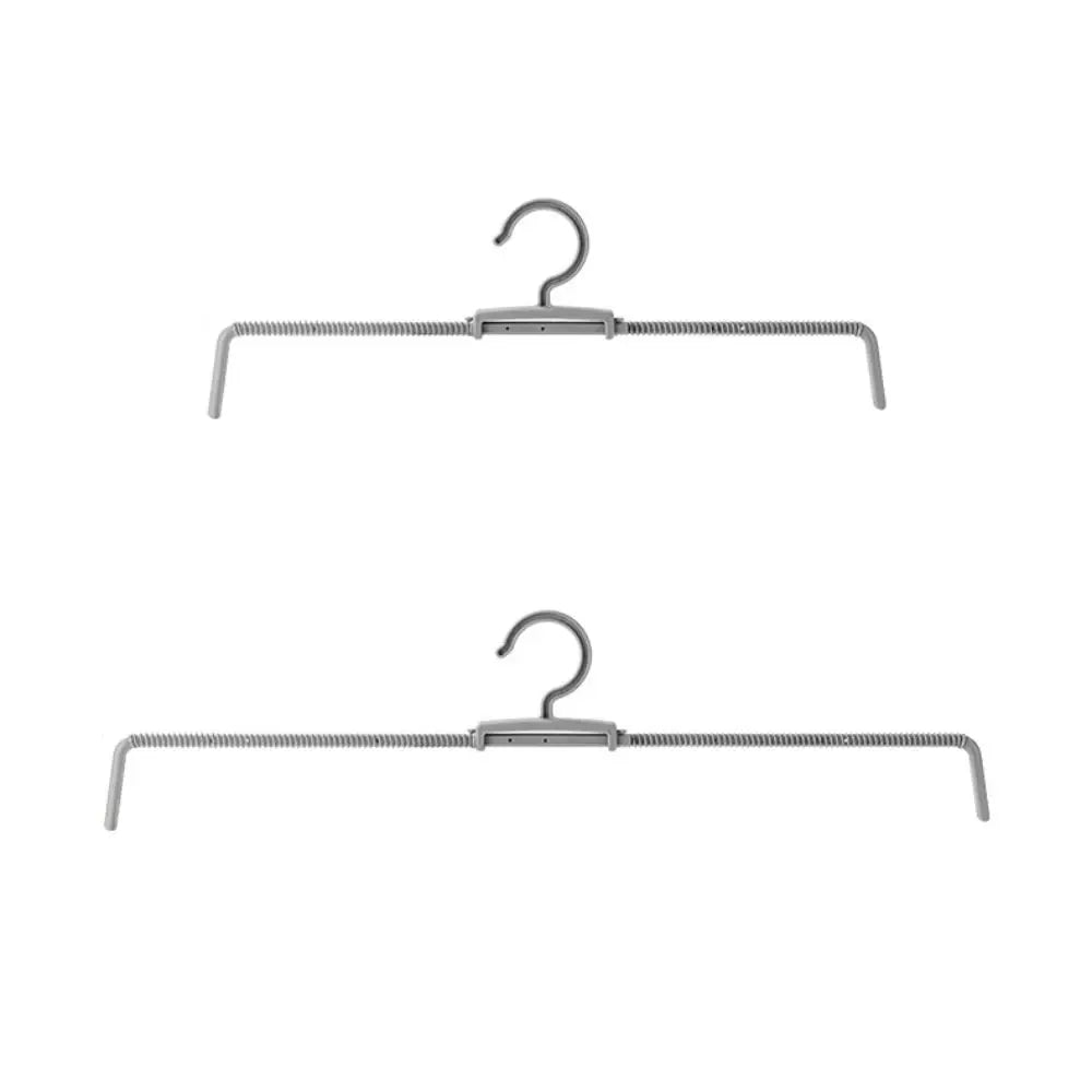 Adjustable Telescopic Spring Pants Hanger – No-Mark Trouser Rack