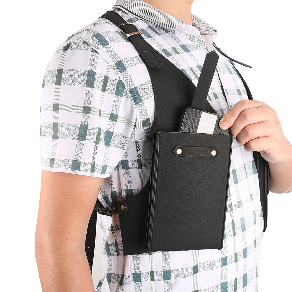 Underarm Shoulder Holster Wallet – Anti-Pickpocket PU Bag