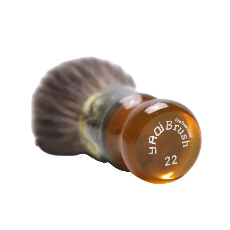 YAQI 22mm Pure Badger Hair Wet Shaving Brush – Resin Handle