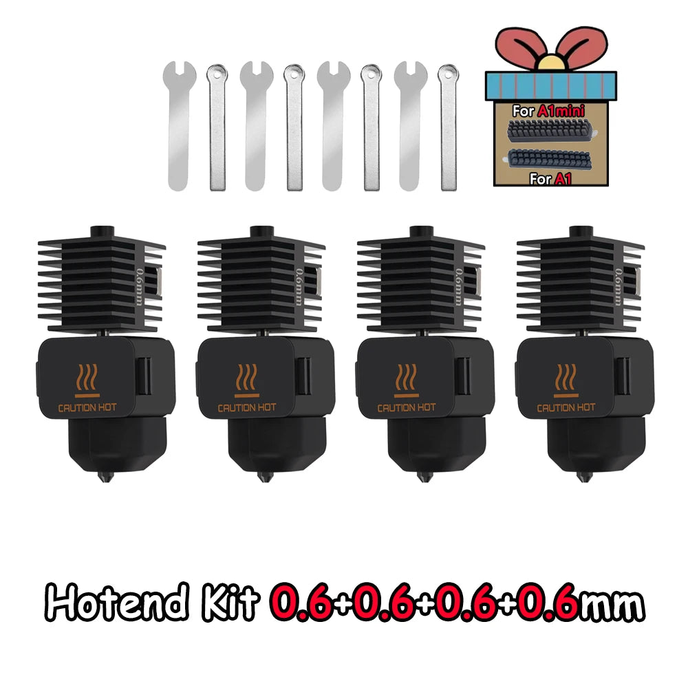 Sprouture Lab V2 Hotend & Steel Nozzle Kit – Bambu Lab A1 / A1 Mini
